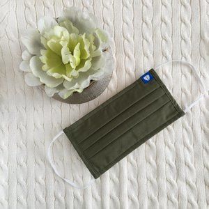 NEW! Reusable Cloth Face Mask - Olive Color